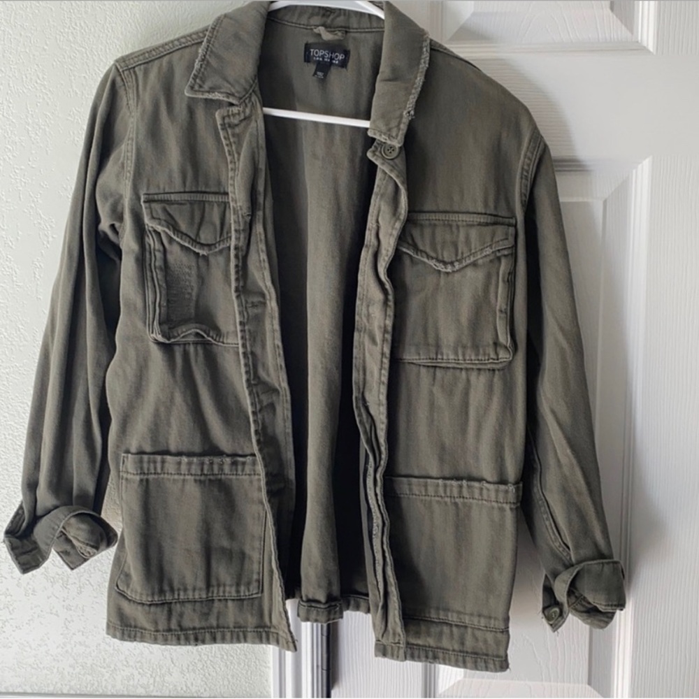 Topshop military Jacket - Picture 3 of 4